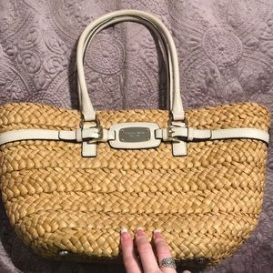 Michael Kors wicker bag